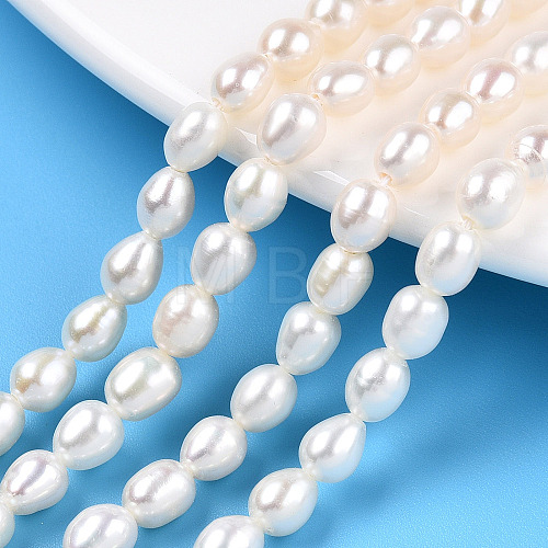 Natural Cultured Freshwater Pearl Beads Strands PEAR-N012-05L-1