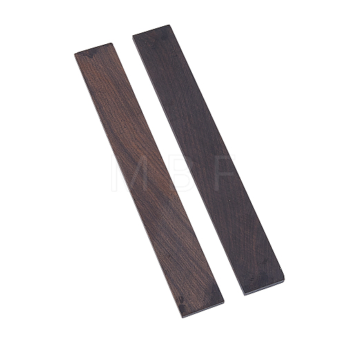 Wood Bookmark Strips AJEW-FH0003-29-1
