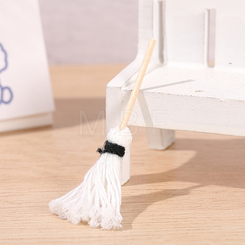 Mop Cloth with Wood Mini Model PW-WGA35D8-01-1