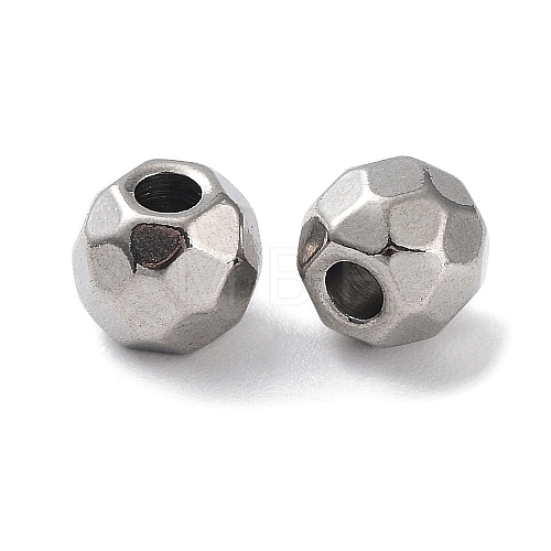 Non-Tarnish 303 Stainless Steel Beads STAS-Q302-13H-P-1