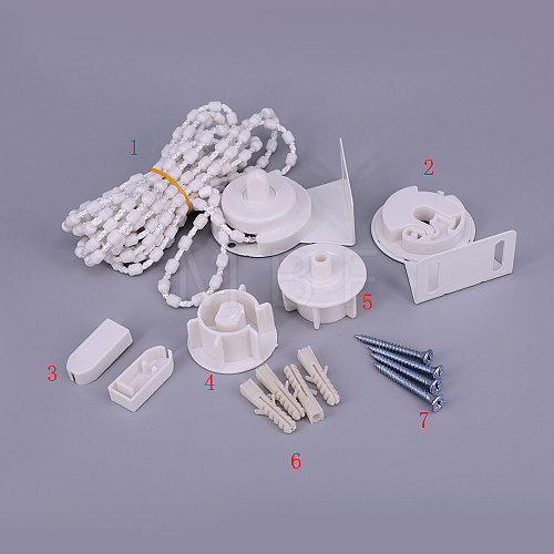 Window Blind Curtain Accessories Manual Roller Blinds Bead Chain Accessories Bracket Kitchen Accessories AJEW-WH0119-18-1