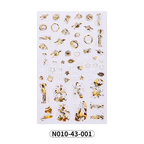 Nail Art Stickers MRMJ-N010-43-001-1