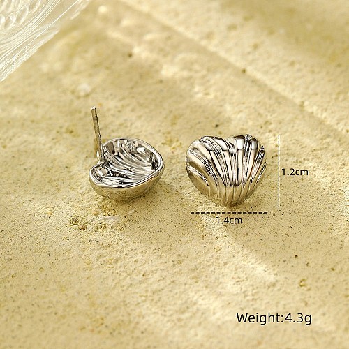 Non-Tarnish 304 Stainless Steel Stud Earrings EJEW-S230-01P-1