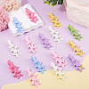 20Pcs Iron Alligator Hair Clips PHAR-TADJ0001-07-6