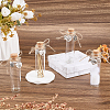 4Pcs Glass Cork Wishing Bottles AJEW-DR00051-3