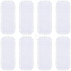 10Pcs Linen Aida Cloth Bookmarks for Cross Stitch Making DIY-CY0001-77-6