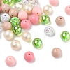 40Pcs 8 Styles Acrylic Beads OACR-FS0004-10-1