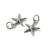Ocean 925 Sterling Silver Starfish Charms STER-K188-12AS-2