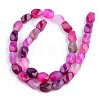 Natural Agate Beads Strands G-S359-124B-2