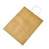 Pure Color Kraft Paper Bags AJEW-G020-D-06-2