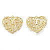 Brass Micro Pave Clear Cubic Zirconia Pendants ZIRC-T015-007G-NF-3