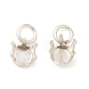 Ion Plating(IP) 304 Stainless Steel Charms Rhinestone Claw Settings LS-X-STAS-U025-02A-S-1