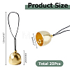 Alloy Pendant Decorations HJEW-WH0063-053G-2