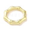 Rack Plating Brass Twister Clasps KK-Z039-34G-2