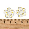 Transparent Printed Acrylic Beads OACR-H124-05A-01-3