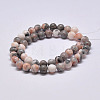 Natural Pink Zebra Jasper Beads X1-G-P231-01-6mm-2
