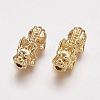 Real 24K Gold Plated Alloy Beads X-PALLOY-L205-06A-1