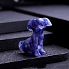 Natural Blue Aventurine Carved Dog Statue PW-WG97821-17-1