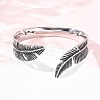 Retro 316 Surgical Stainless Steel Cuff Bangles BJEW-C142-11C-AS-2