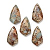 Dyed Natural Imperial Jasper Pendants G-H355-02B-1