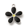 Brass Enamel Charms STAS-Q347-14P-01-1-1