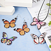  Butterfly Earring Making Kit FIND-TA0002-67-15