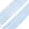 Natural Malaysia Jade Beads Strands G-L645-C01-8mm-01-2