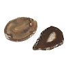 Natural Agate Nuggets Slice Links Connector Charms G-E022-M06-2