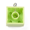 Resin Pendants RESI-E017-AM-3