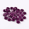 2-Hole Flat Round Resin Sewing Buttons for Costume Design BUTT-E119-24L-07-1