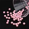 Faceted Colorful Eco-Friendly Poly Styrene Acrylic Round Beads SACR-K001-6mm-44-3