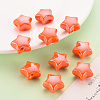 Opaque Acrylic Beads MACR-S372-02B-84-6
