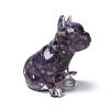 Resin Dog Display Decoration DJEW-P021-C03-2