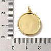 Brass Enamel Pendants KK-U027-17G-03-3