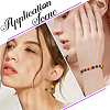 DIY Glass Beaded Bracelets & Earrings Jewelry Making Kit DIY-SP0001-20C-5