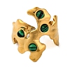 Irregular Synthetic Malachite Finger Rings RJEW-Q822-13G-01-2