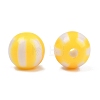 Opaque Acrylic Beads OACR-D314-07I-2