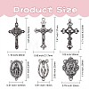 DIY Religion Pendant & Link Jewelry Making Finding Kit DIY-SZ0007-30-7