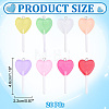 Resin Pendants RESI-WH0026-148B-2