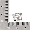 Brass M-Hook Clasps LS-KK-CBA0DF0-14B-P-3