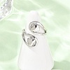 Brass Cuff Open Rings RJEW-D342-01P-5