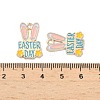 Easter Alloy Enamel Pendants ENAM-I055-01KCG-06-3