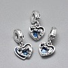 925 Sterling Silver Pendants STER-I019-23AS-1