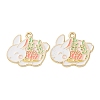 Alloy Enamel Pendants AL-CBA7E34-01C-G-1