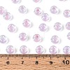 FGB Inside Colours Transparent Glass Seed Beads SEED-T009-01F-4