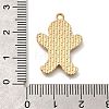 Christmas Theme Alloy Enamel Pendants ENAM-Q509-02KCG-07-3