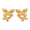 304 Stainless Steel Studs Earrings for Women EJEW-K306-24G-4