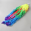Rainbow Color Nylon Cotton Pom Pom Trim Ball Fringe Lace Trim Ribbon OCOR-WH0082-338-2-2