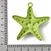 Spray Paint Alloy Big Pendants FIND-H055-14-4