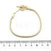 Brass Snake Chain Bracelets for Men Women BJEW-G736-05G-5